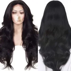 ?MONÁE 24 ” BLACK NATURAL wave LACEFRONT WIG *NWT Amazon.com : Nognut 24 Inch Body Wave Lace Front Wigs Human  main image 4